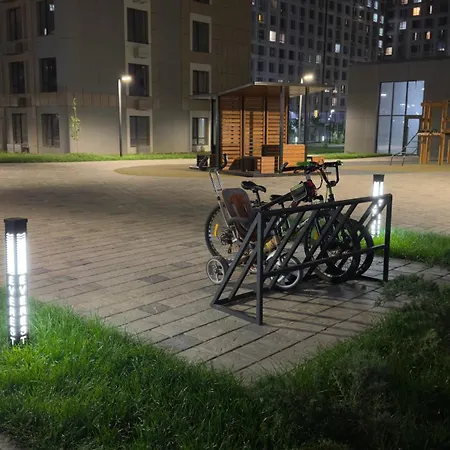 Апартамент Возле Трц Grand Park , Armada , Уютный Люкс Для Путешественников Almaty Exterior photo
